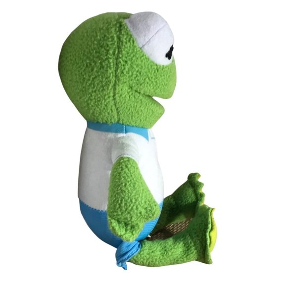 DISNEY KERMIT MUPPET PLUSH TRAVEL SIZE 8 INCH - Picture 4 of 4